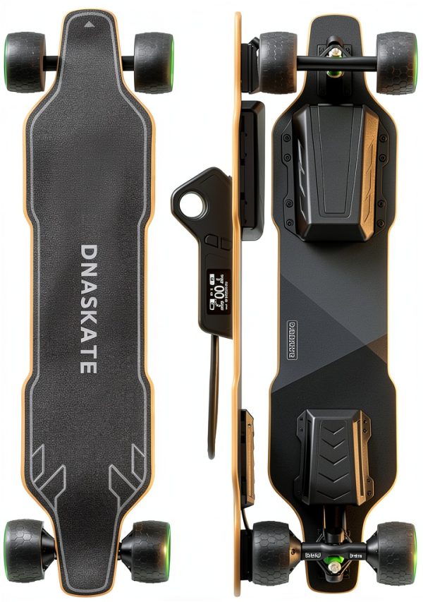 Electric Skateboard DNASKATE Longboard Fishtail-0