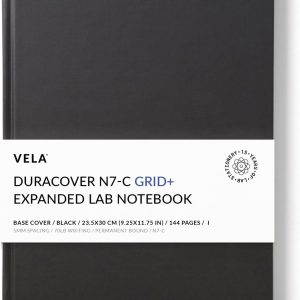 Vela Sciences Laboratory Notebooks 1-Pack Grey DuraCover-0