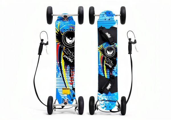 MBS Atom 95X Mountainboard Adult Beginner Maple Aluminum-1
