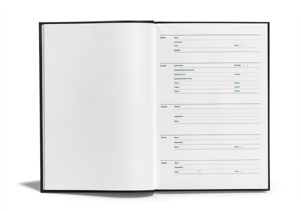 Vela Sciences Laboratory Notebook, Dark Gray, 8.5x11-inch-4