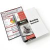 Medical Basics Nurse Report Sheet White Cardboard-2
