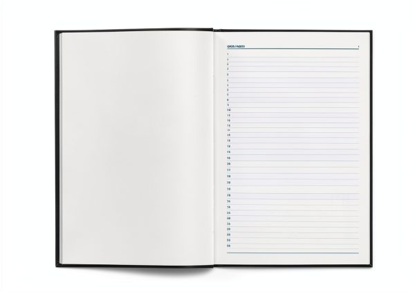Vela Sciences Laboratory Notebook, Dark Gray, 8.5x11-inch-5