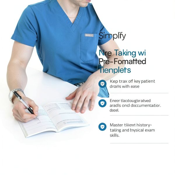 ProMed H&P Notebook for Healthcare Professionals Black-4