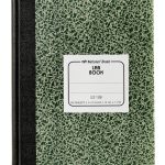 National Green Agate Laboratory Notebook-0