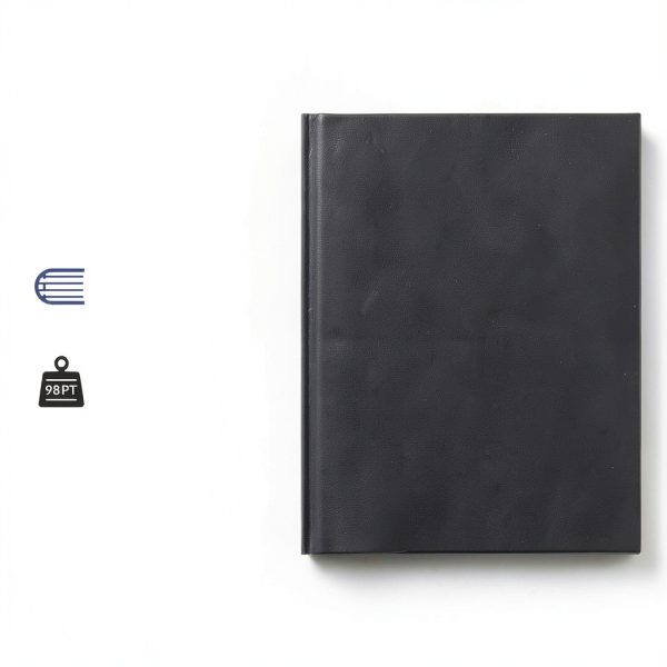 Vela Sciences Laboratory Notebook, Dark Gray, 8.5x11-inch-2