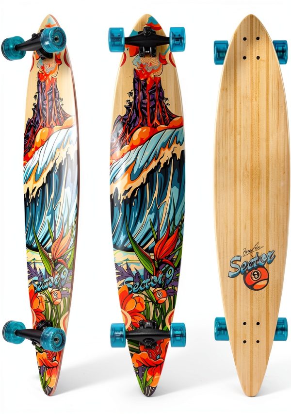 Sector 9 Longboard Bamboo Maple 44in Pintail-0
