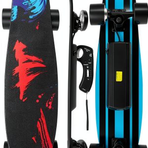 EBOSSOM Electric Skateboard 350W Black Teens-0