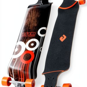 Atom Longboard Maple Wood Drop Deck Adult Skateboard-0