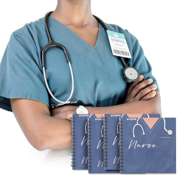 Nurse Report Notebook White Black Gisgfim Office-3