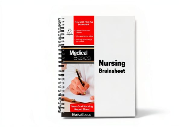 Medical Basics Nurse Report Sheet White Cardboard-0