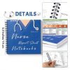 Nurse Report Notebook White Black Gisgfim Office-1