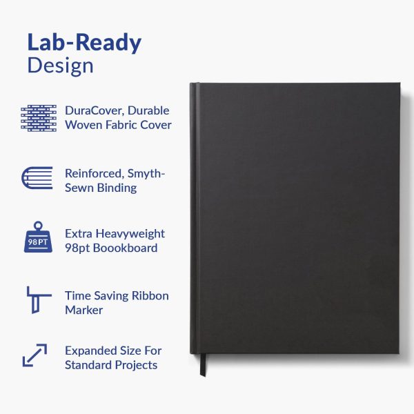 Vela Sciences Laboratory Notebooks 1-Pack Grey DuraCover-2