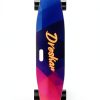 DresKar Electric Longboard Pink 450W Motor Adult Skateboard-1