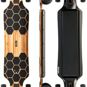 Meepo Longboard Bamboo Pattern Dual Motor 1800W-0