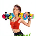 Longboard vigvitspo Maple 42in Cruiser for Adults-0
