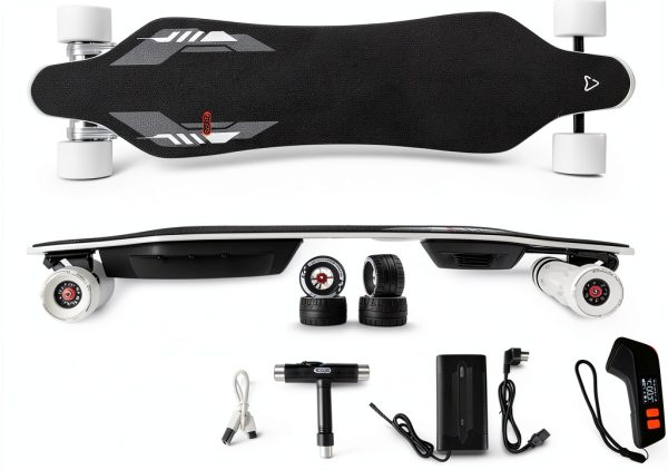 Meepo Voyager Electric Longboard Bamboo Deck 31 MPH Speed-5