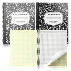 FYSUIMU Laboratory Notebook by FYSUIMU - Durable 1.57lb-0