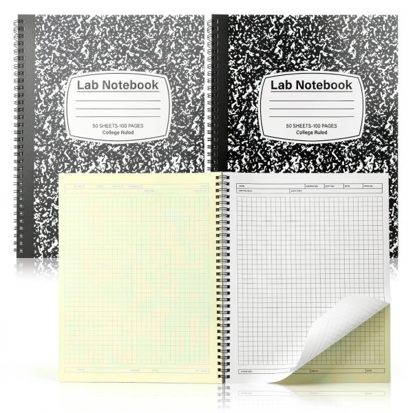 FYSUIMU Laboratory Notebook by FYSUIMU - Durable 1.57lb-0