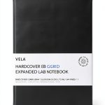 Vela Sciences Laboratory Notebook, Dark Gray, 8.5x11-inch-0