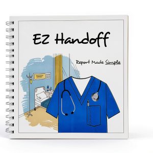 EZ Handoff Nurse Report Sheet Notebook Spiral Bound-0