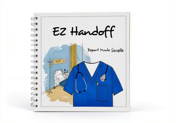EZ Handoff Nurse Report Sheet Notebook Spiral Bound-0