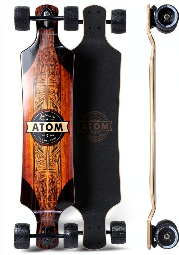 Atom Longboard Drop Deck All Terrain Maple Wood Adult-1