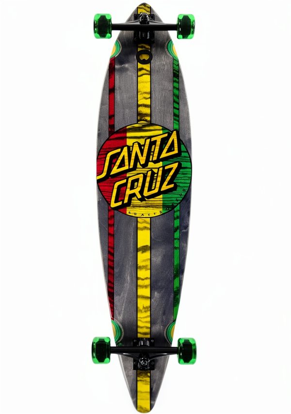 SANTA CRUZ Longboard Maple Wood Beginner Adult Skateboard-2