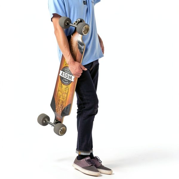 Atom Longboard Drop Deck All Terrain Maple Wood Adult-6