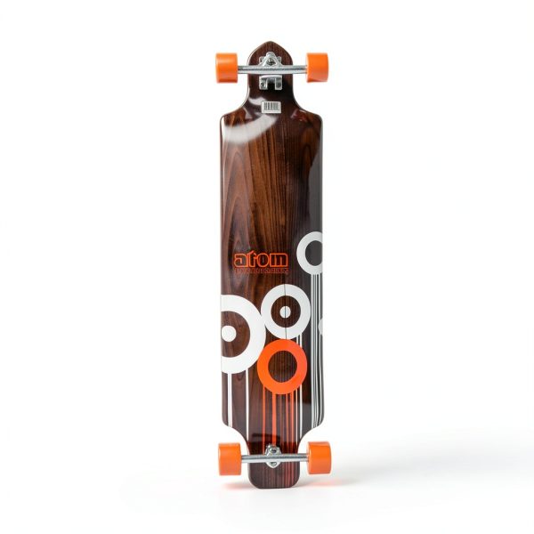 Atom Longboard Maple Wood Drop Deck Adult Skateboard-6