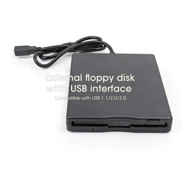 Pilipane USB Floppy Drive Ultra Thin Portable-2