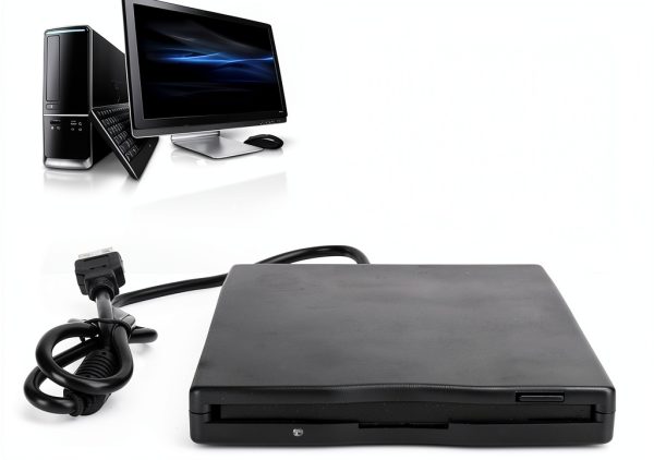 Pilipane USB Floppy Drive Ultra Thin Portable-4