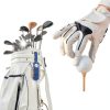Golf Tee Holder Deironply Leather Accessory with Ball Marker-4