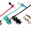 LUCIDDREAM Golf Tee Hanger Robot Bear 4Pcs Mixed Color Silicone Hook-4