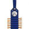 Golf Tee Holder Deironply Leather Accessory with Ball Marker-0