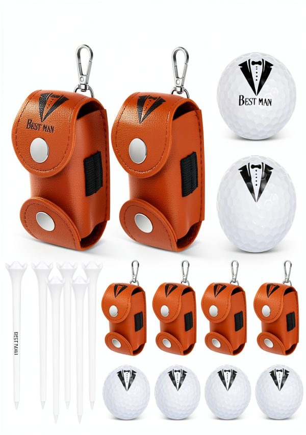 Sunnymove Golf Gift Set JIH0177 White Black Wedding Groomsmen Package-0