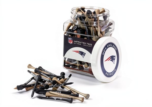 Golf Tees Team Golf 175-Count Jar Multi-Color Team Imprint-0