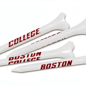 Team Effort Golf Tee Pack White NCAA 40 Count Performance Plastic Tees-0
