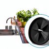 Garbage Disposal Splash Guard BoBiFive Collar 3 3/8 Inch Quiet-1
