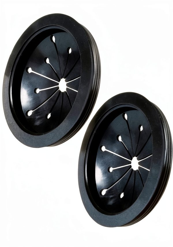 Garbage Disposal Splash Guard Yihzhong 3-1/8 inch Black Rubber Baffle-7