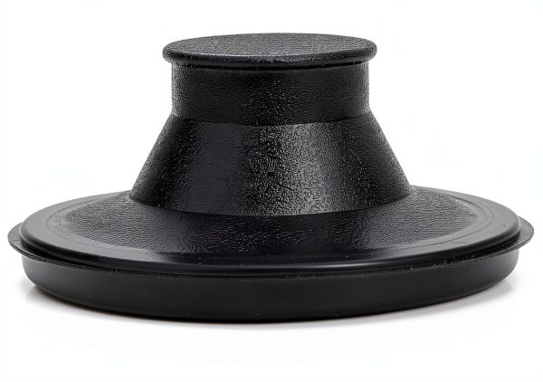 Sink Stopper OKUMEYR Black Rubber Kitchen Drain Cover 8.5x8.5 cm-2