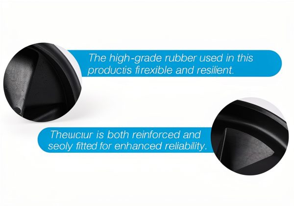 Garbage Disposal Splash Guard OMASUNB 4pk 3.25in Rubber Evolution-5