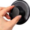 Sink Stopper OKUMEYR Black Rubber Kitchen Drain Cover 8.5x8.5 cm-8