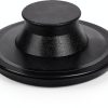 Sink Stopper OKUMEYR Black Rubber Kitchen Drain Cover 8.5x8.5 cm-1
