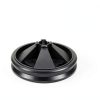 2 Pack 3 3/8" Garbage Disposal Splash Guards, Sink Baffle QCB-AM Replacement for InSinkErator Evolution Series, Quiet Collar Drain Plug, Easy Install Removable Garbage Disposer Accessory, Black Rubber-5