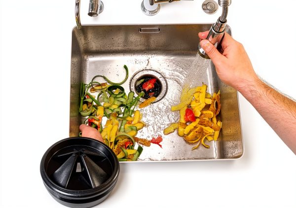 Garbage Disposal Splash Guard 2 Pack Yihzhong Rubber 3 3/8" Collar-3