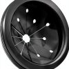 Black 3-Inch Garbage Disposal Splash Guard WaigN Rubber Baffle Cover-0