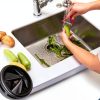 Garbage Disposal Splash Guard 2 Pack Yihzhong Rubber 3 3/8" Collar-1