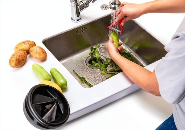 Garbage Disposal Splash Guard 2 Pack Yihzhong Rubber 3 3/8" Collar-1