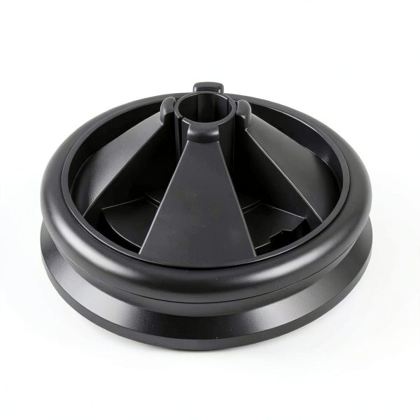 2 Pack 3 3/8" Garbage Disposal Splash Guards, Sink Baffle QCB-AM Replacement for InSinkErator Evolution Series, Quiet Collar Drain Plug, Easy Install Removable Garbage Disposer Accessory, Black Rubber-2