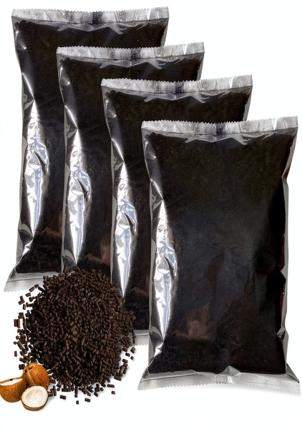 2.9 Pounds Odor Absorbing Filter Refill for FoodCycler Kitchen Waste Composters, Replacement Activated Charcoal Compatible with Eco 5 FoodCycler Electric Composter-0